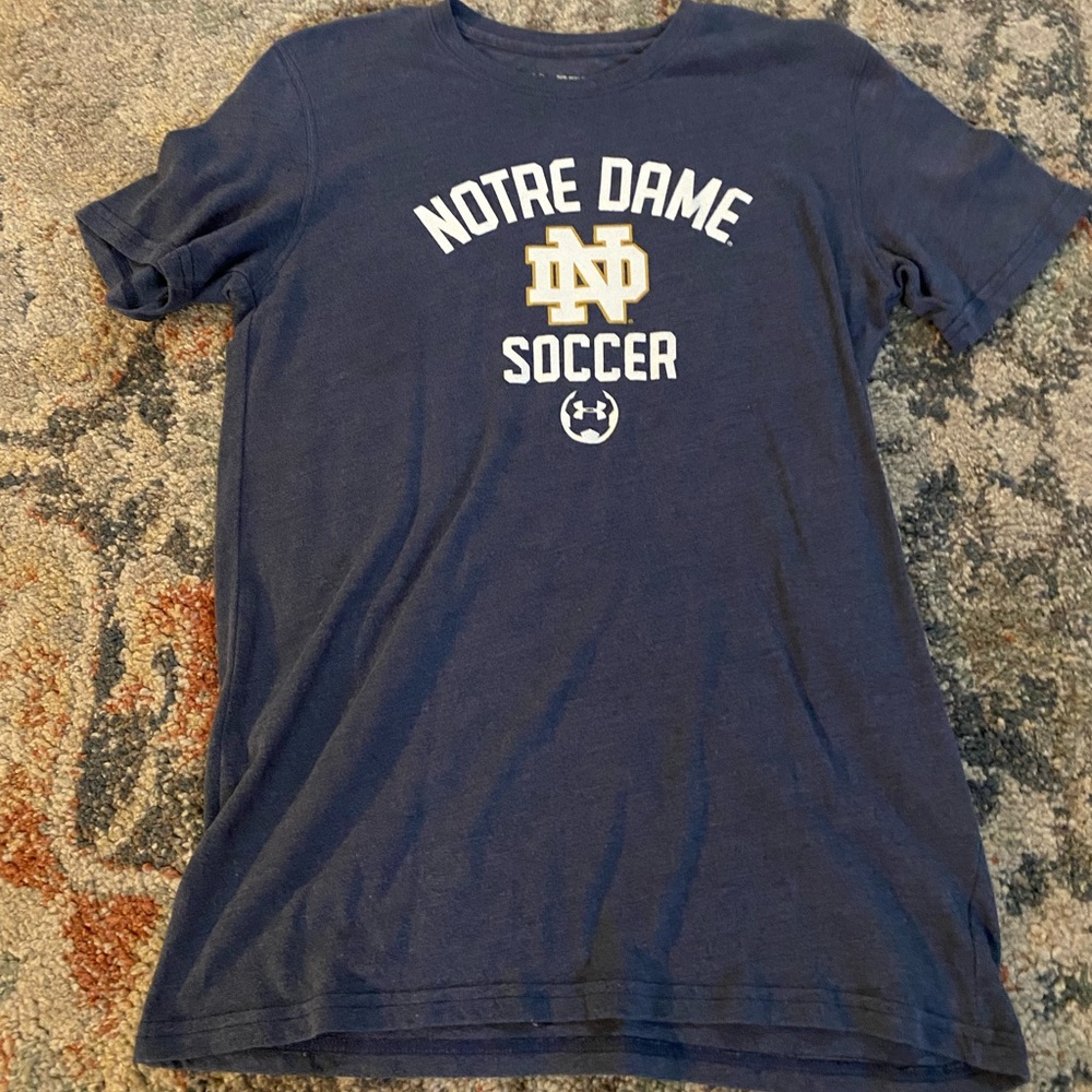Notre Dame Soccer Under Armour Tshirt